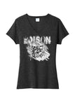 Edison Wildcats 2023-05 Ladies Tri-Blend V-Neck Tee