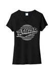 Edison Wildcats 2023-016 Ladies Tri-Blend V-Neck Tee