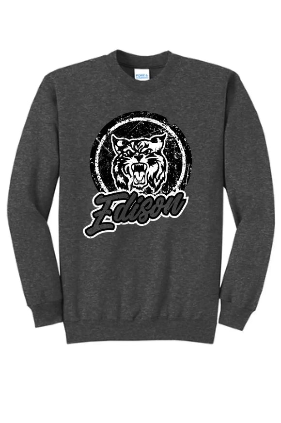 Edison Wildcats 2023-01 Core Fleece Crewneck Sweatshirt