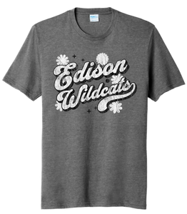 Edison Wildcats 2023-08 Tri-Blend Tee