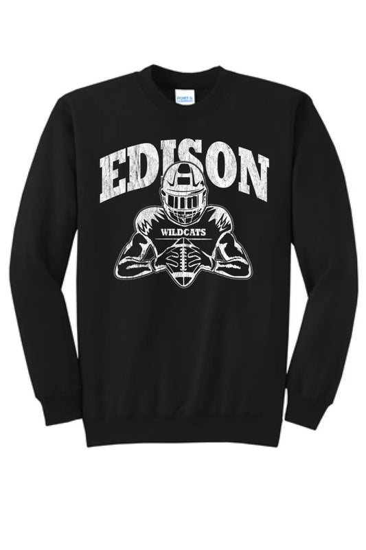 Edison Wildcats 2023-02 Core Fleece Crewneck Sweatshirt