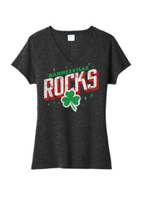 Barnesville 2023-07 Ladies Tri-Blend V-Neck Tee