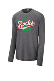 Barnesville 2023-06 Long Sleeve Tri-Blend Wicking Raglan Tee