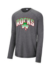 Barnesville 2023-01 Long Sleeve Tri-Blend Wicking Raglan Tee