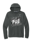 Edison Splatter Nike Club Fleece Pullover Hoodie