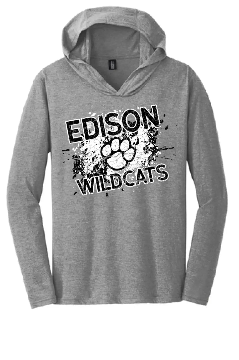 Edison Splatter Perfect Tri-Long Sleeve Hoodie