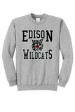 Edison Retro Wildcat Core Fleece Crewneck Sweatshirt