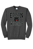 Edison Retro Wildcat Core Fleece Crewneck Sweatshirt