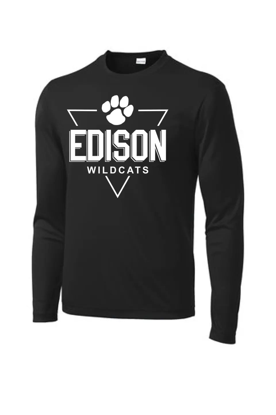 Edison Triangle Badge PosiCharge Competitor Tee