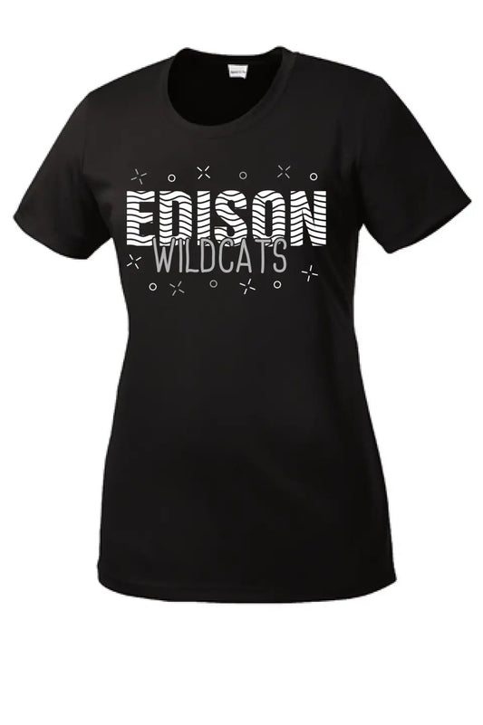 Edison Waves Ladies Competitor Tee