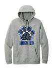 Huskies Flower Paw Nike Club Fleece Pullover Hoodie