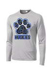 Huskies Flower Paw PosiCharge Competitor Tee