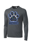 Huskies Flower Paw PosiCharge Competitor Tee