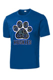 Huskies Flower Paw PosiCharge Competitor Tee