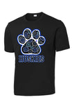 Huskies Flower Paw PosiCharge Competitor Tee