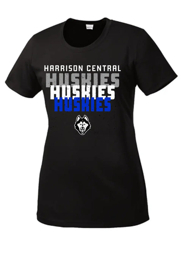 Huskies Huskies Huskies Ladies Competitor Tee