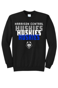 Huskies Huskies Huskies Core Fleece Crewneck Sweatshirt
