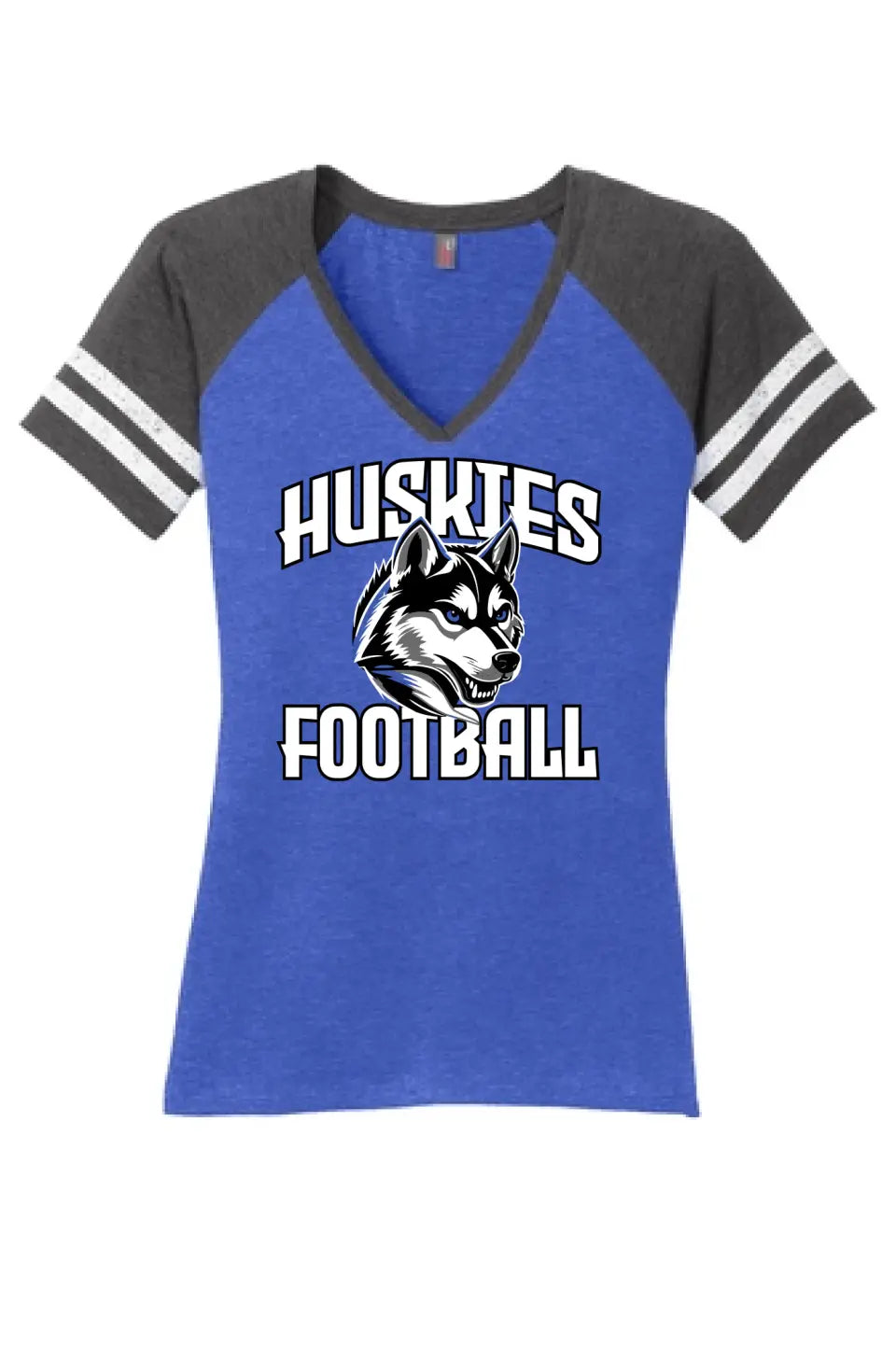 Harrison Central Football 2023 Design-08 Women's Game V-Neck Tee