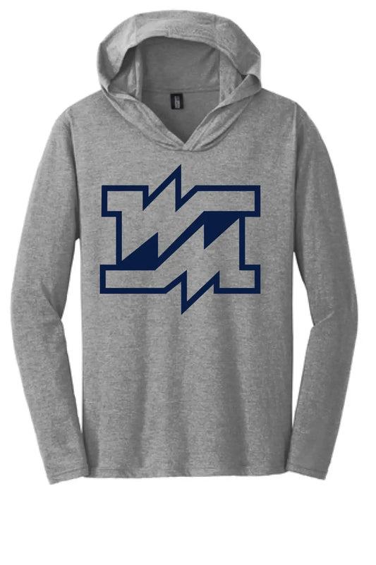 Weirton Madonna Logo Perfect Tri-Long Sleeve Hoodie