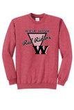 Weir Red Riders Pacifico Core Fleece Crewneck Sweatshirt