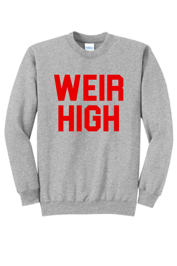 Weir High Core Fleece Crewneck Sweatshirt