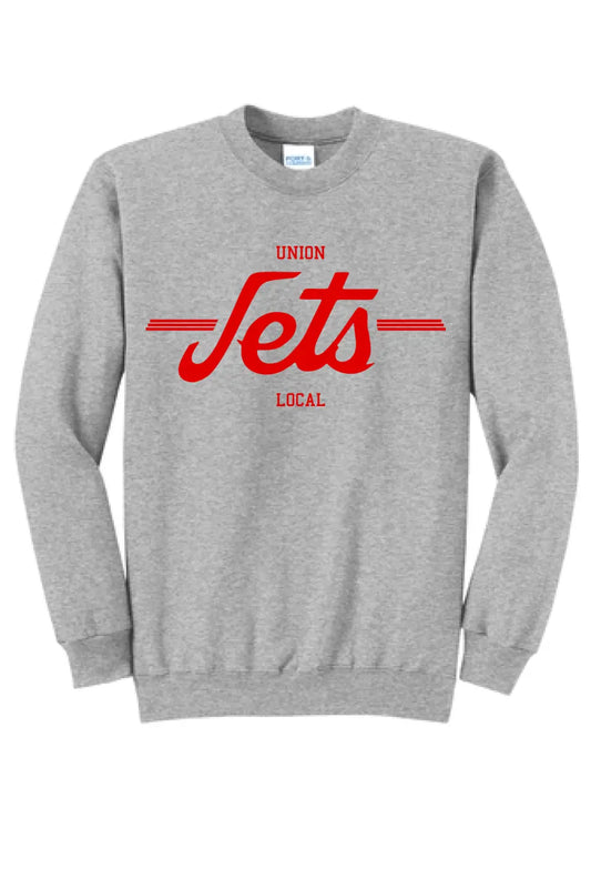 Union Local Jets Take Off Core Fleece Crewneck Sweatshirt