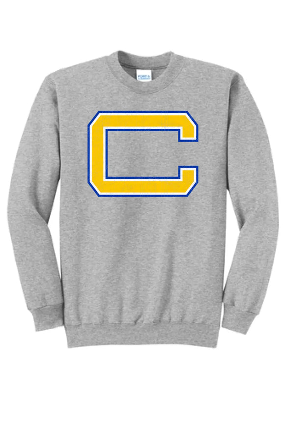 Steubenville Catholic Central C Core Fleece Crewneck Sweatshirt