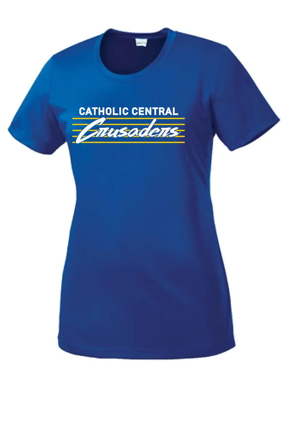Steubenville Catholic Central Thunderstorm Ladies Competitor Tee