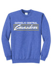 Steubenville Catholic Central Thunderstorm Core Fleece Crewneck Sweatshirt