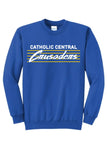 Steubenville Catholic Central Thunderstorm Core Fleece Crewneck Sweatshirt