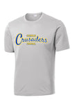 Steubenville Catholic Central Distressed Crusaders Script PosiCharge Competitor Tee