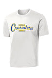 Steubenville Catholic Central Distressed Crusaders Script PosiCharge Competitor Tee