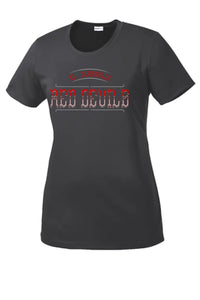 St. Clairsville Vintage Red Devils Ladies Competitor Tee