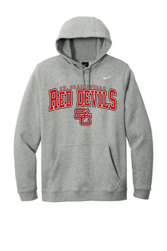 St. Clairsville St. C Arch Nike Club Fleece Pullover Hoodie