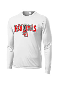 St. Clairsville St. C Arch Long Sleeve PosiCharge Competitor Tee