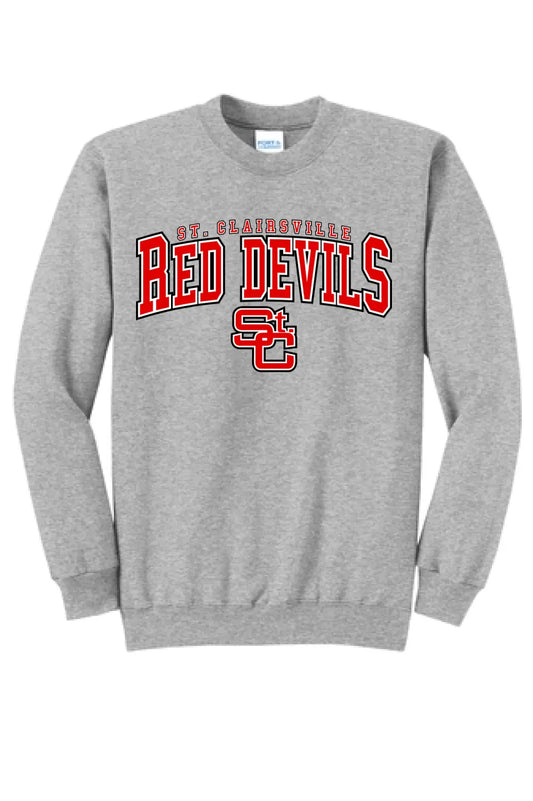 St. Clairsville St. C Arch Core Fleece Crewneck Sweatshirt