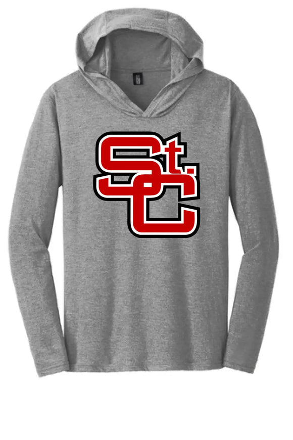 St. Clairsville St. C Logo Perfect Tri-Long Sleeve Hoodie
