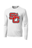 St. Clairsville St. C Logo Long Sleeve PosiCharge Competitor Tee