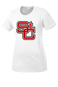 St. Clairsville St. C Logo Ladies Competitor Tee