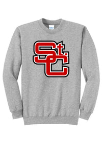 St. Clairsville St. C Logo Core Fleece Crewneck Sweatshirt