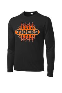 Shadyside Flames Long Sleeve PosiCharge Competitor Tee