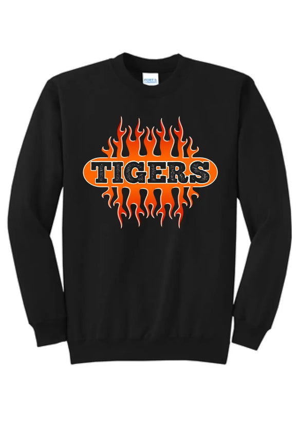 Shadyside Flames Core Fleece Crewneck Sweatshirt