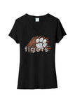 Shadyside Spikes Ladies Tri-Blend V-Neck Tee