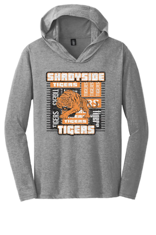 Shadyside 90s Perfect Tri-Long Sleeve Hoodie