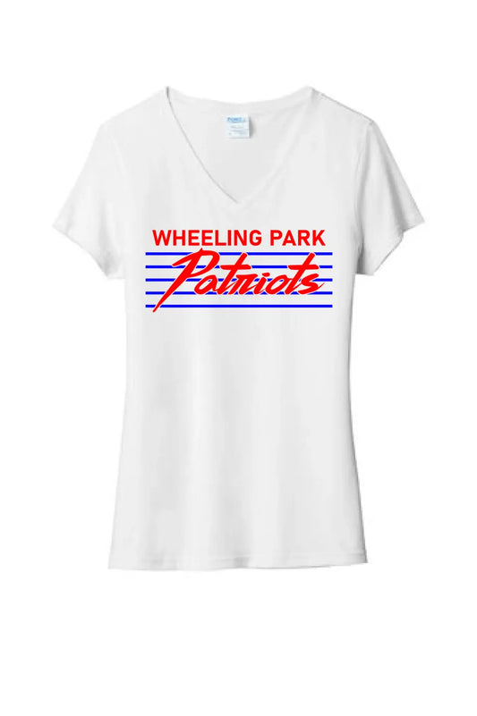 Wheeling Park Thunderstuck Ladies Tri-Blend V-Neck Tee