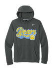 Oak Glen Distressed Script with Paw Nike Club Fleece Pullover Hoodie