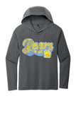 Oak Glen Distressed Script with Paw Perfect Tri-Long Sleeve Hoodie