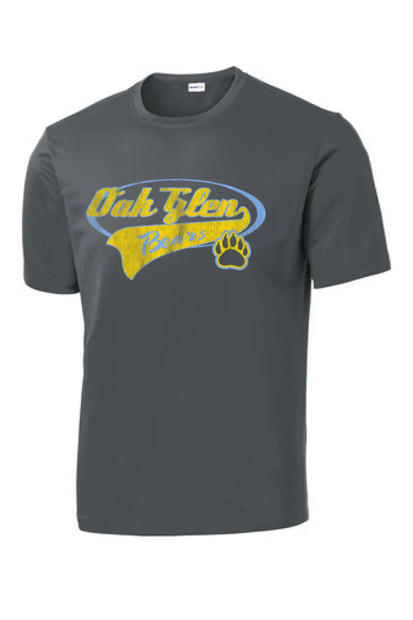 Oak Glen Distressed Tail PosiCharge Competitor Tee