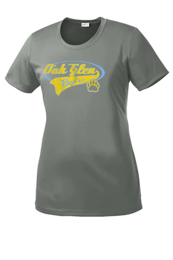 Oak Glen Distressed Tail Ladies Competitor Tee