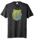 Oak Glen Distressed Bear Tri-Blend Tee